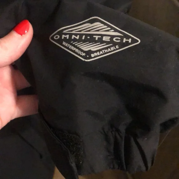 Columbia Jacket Black Waterproof Size Medium - Picture 7 of 7